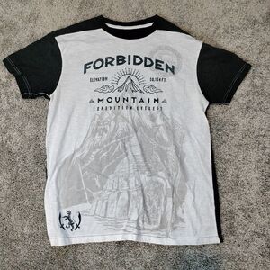 Disney Park Expedition Everest Baseball Graphic T-shirt Size Large